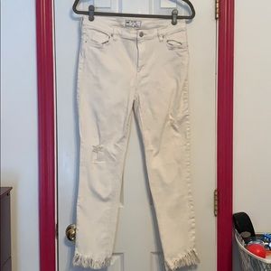 Free people white jeans